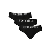 BIKKEMBERGS BLACK MEN'S SLIP