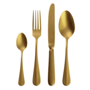 Set jedilnega pribora 24 kosov - Baguette Vintage PVD Gold Stone Wash - 123321