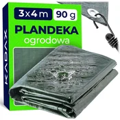 KADAX Debela vodoodporna ponjava, odporna proti zmrzali, ojačana, 4x3 m, 90 g