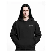 Norvine Majica Norvine Metal Veins Hoodie - Fluffy Boxcut Hoodie črna