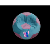 Lazy Pleasure, Lazy bag - lopta Stic, O250cm, Roze-plava