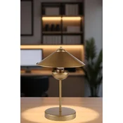 Opviq Stona lampa Gale, Zlatne boje