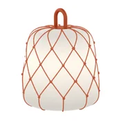 Wever & Ducré Lighting WEVER & DUCRÉ svetilni zaslon Costa 2.0, oranžen, vrv, O 28 cm - oranžna