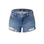 HOLLISTER Traperice, plavi traper
