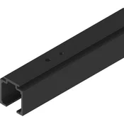 SOLIDO 80 tekalna tirnica, D=4000 mm, črn, mat