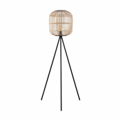 EGLO Podna lampa BORDESLEY 1xE27 bambus tronožac 43219