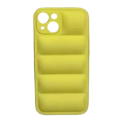 Infostyle Silikonski ovitek Waves za iPhone 12 Rumena/TPU silikon