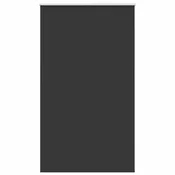 Vidaxl roleta Blackout Black 135x230 cm Širina tkanine 131,6 cm