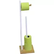 Tendance Držac Toalet Papira I Wc Cetke 19X19X71 Cm Mdf/Bambus