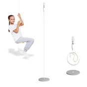Monkey Gym Gugalnica krožnik lesena - pepelnata, (5000077239)