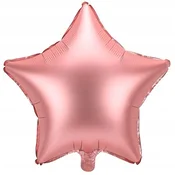 PartyPal Folija balon z zvezdico, 48 cm, roza zlata