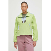 Flis pulover Columbia Riptide zelena barva, 2074551