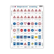 TRAFFIC STAMPS 48 d. EDU Puzzle