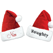 Smiffy Božičkova kapa Naughty and Nice