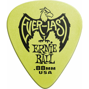 Ernie Ball .88mm Green Everlast Picks, 1pc