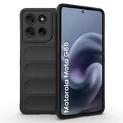 GS Ovitek za Motorola Moto G86 Power 5G Gaming, odporen proti udarcem, črn