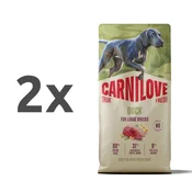 Carnilove Dog True Fresh Adult Large, briketi - raca 2 x 12 kg
