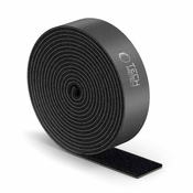 Tech-Protect Velcro kabelski organizator 3m, črna