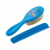 BabyDesign Rotho Dodatki Slog Glavnik&krtača - Glavnik s čopičem na laseh, varianta: 8720-4. Winnie the Puh (plišasti medvedek Puh)
