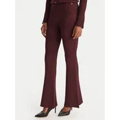 Marciano Guess Hlače iz tkanine 5YGB29 5881Z Bordo rdeča Regular Fit