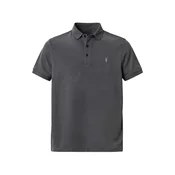 AllSaints Majica REFORM temno siva