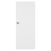Doornite Drvena klizna vrata sa školjkicom (650 x 2.000 mm, Bijele boje)