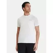 Calvin Klein Majica  črna / bela