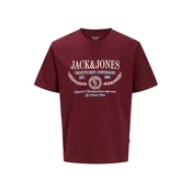 JACK & JONES Majica JORFREDERIKSBERG svetlo modra/jagoda