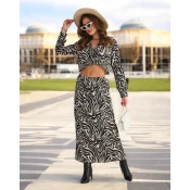 Resti Patterned Womens Set