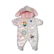 Zapf BABY born Zimski kombinezon krem, 43 cm