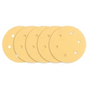 Brusni papir s cickom 225 mm, K120, 5 kom, sa 6 rupa za brusilicu 59G264, 59G265 54H030