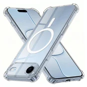 Hibridni ovitek Techsuit Shockproof MagSafe za iPhone Air - clear