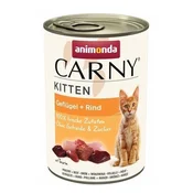 slomart ANIMONDA Carny Kitten Govedina s perutnino - mokra hrana za mačke - 400g