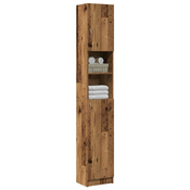 Kupaonski ormaric staro drvo 32x25,5x190 cm konstruirano drvo