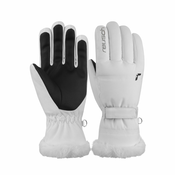 Reusch LUNA R-TEX XT, ženske smučarske rokavice, bela 6231244