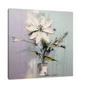 Canvas Slika na platnu Pastelni cvet II, Bez rama, 30x30 cm