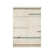 Lorena Canals Preproga Lanes, 140x200 cm - Vintage Blue
