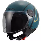 Otvorena motociklisticka kaciga LS2 OF558 Sphere Lux II Minimum tamnoplavo-zelena