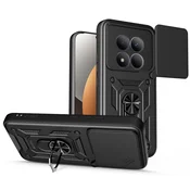 Tech-protect Camshield maska za Xiaomi Poco M8 Pro / Redmi Note 15 Pro Plus 5G, crno