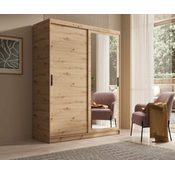 Garderobna omara Hailey - 160 cm - artisan hrast