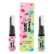 Secret Play Flirty Kiss Dual Sensation Edible Gels Strawberry & Mint 2x8g D-244844