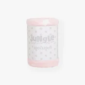 Jungle Bebi cebe zvezdica roze 100x130cm