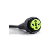 KAMAR BAJONETNI VTIČ ZELEN (5PIN) S KABLOM 1M [E1803]