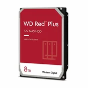 WD 8TB Red Plus 3,5 SATA 6Gb/s 5640rpm 256MB HDD disk