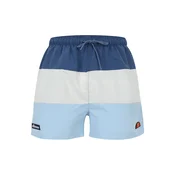 ELLESSE Kratke kopalne hlače Cielo mornarska/svetlo modra/črna/bela
