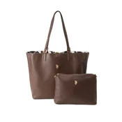 U.S. POLO ASSN. Nakupovalna torba ROGERSVILLE rjava