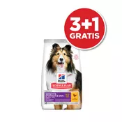 Hill’s Science Plan Dog Adult Medium Sensitive Skin&Stomach Piletina 14kg 3+1 GRATIS