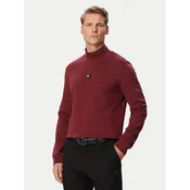 HUGO Majica z dolgimi rokavi Derytur 50567967 Bordo rdeča Regular Fit