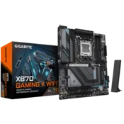 GIGABYTE X870 GAMING X WIFI7 AM5 ATX osnovna plošča - AMD X870, 4xDDR5, 3xM.2, 4xSATA, 2.5Gb LAN, WiFi7, BT, 2x USB4 Type-C, 1xHDMI - X870 GAMING X WIFI7