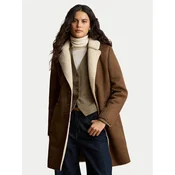 LAUREN RALPH LAUREN Umetni kožuh 297P04121003 Rjava Regular Fit